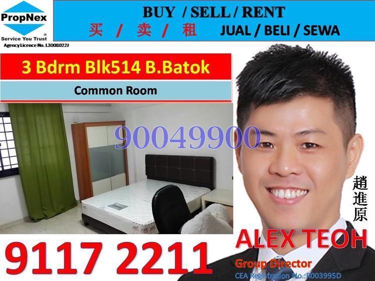Blk 514 Bukit Batok Street 52 (Bukit Batok), HDB 5 Rooms #151348602